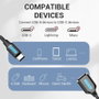 Vention Conversor USB Tipo-C Macho a USB-A Hembra CCSBB Negro